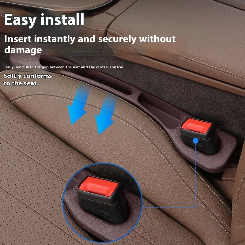 RideNook Seat Gap Fillers (2-Pack) — Drop-Stopper + Storage Strip