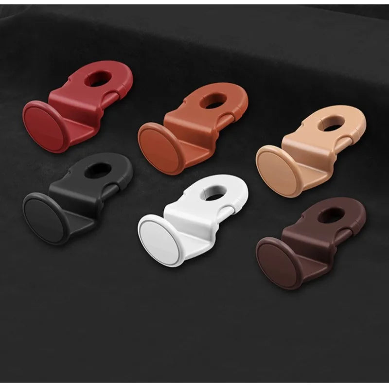 RideNook Headrest Hooks (2-Pack) — Hidden Bag & Purse Hangers