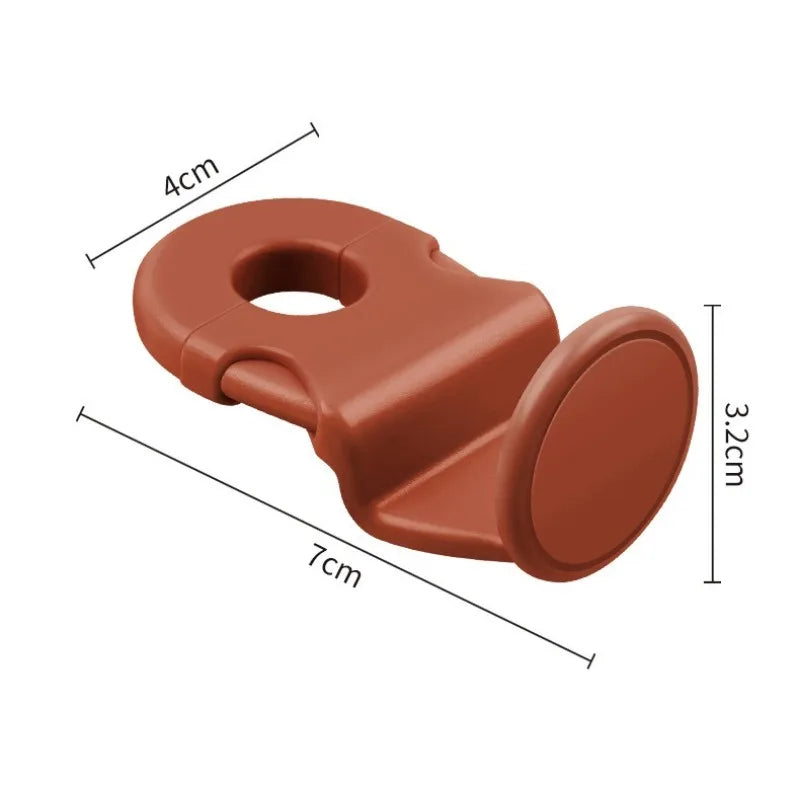 RideNook Headrest Hooks (2-Pack) — Hidden Bag & Purse Hangers